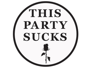 This Party  Sucks Sticker